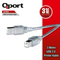 QPORT Q-PR3 3MT USB 2.0 YAZICI KABLOSU
